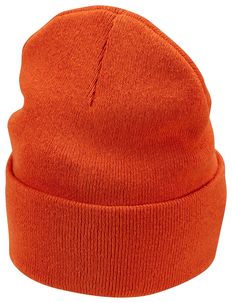 Nike Mens Nike Peak Beanie TC - Mens Orange/White Size One Size