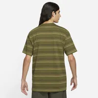 Nike Mens Nike Stripe AM90 T-Shirt - Mens Green/Green Size S