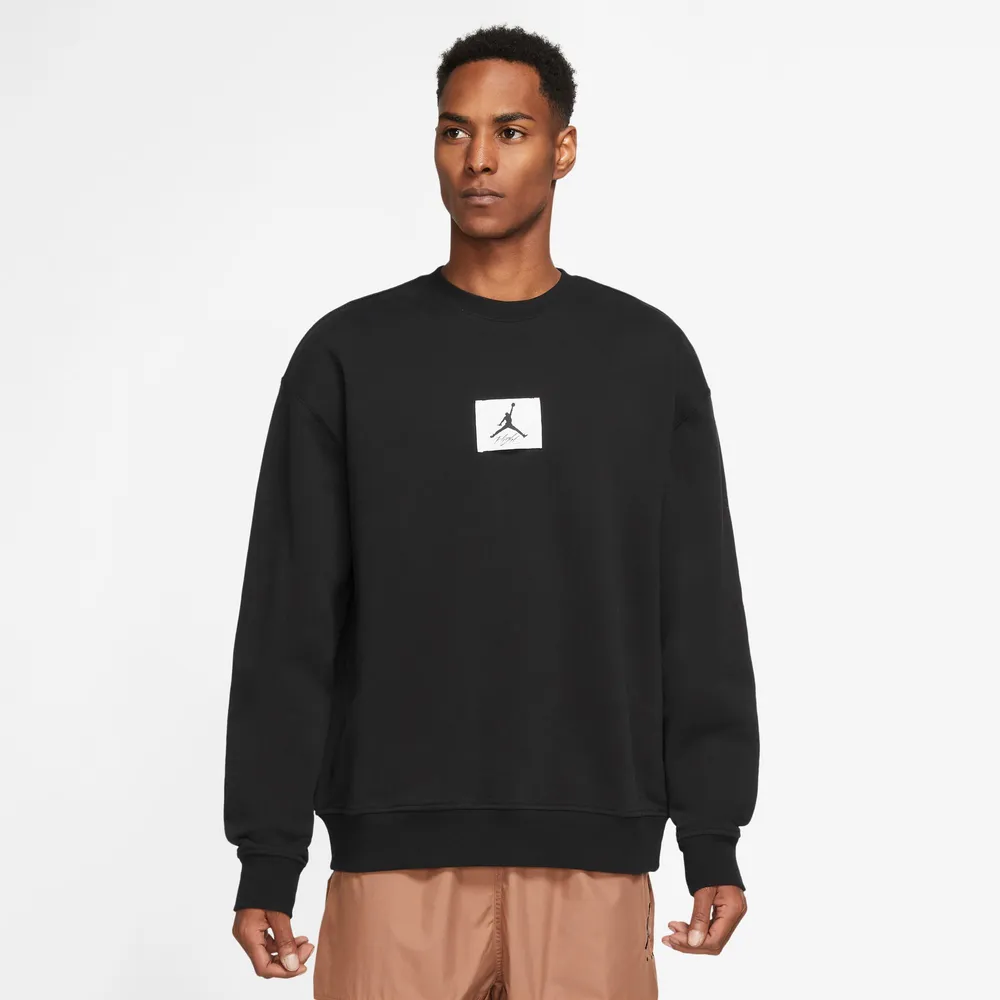 Calvin Klein Crew Monogram Fleece Sweatshirt