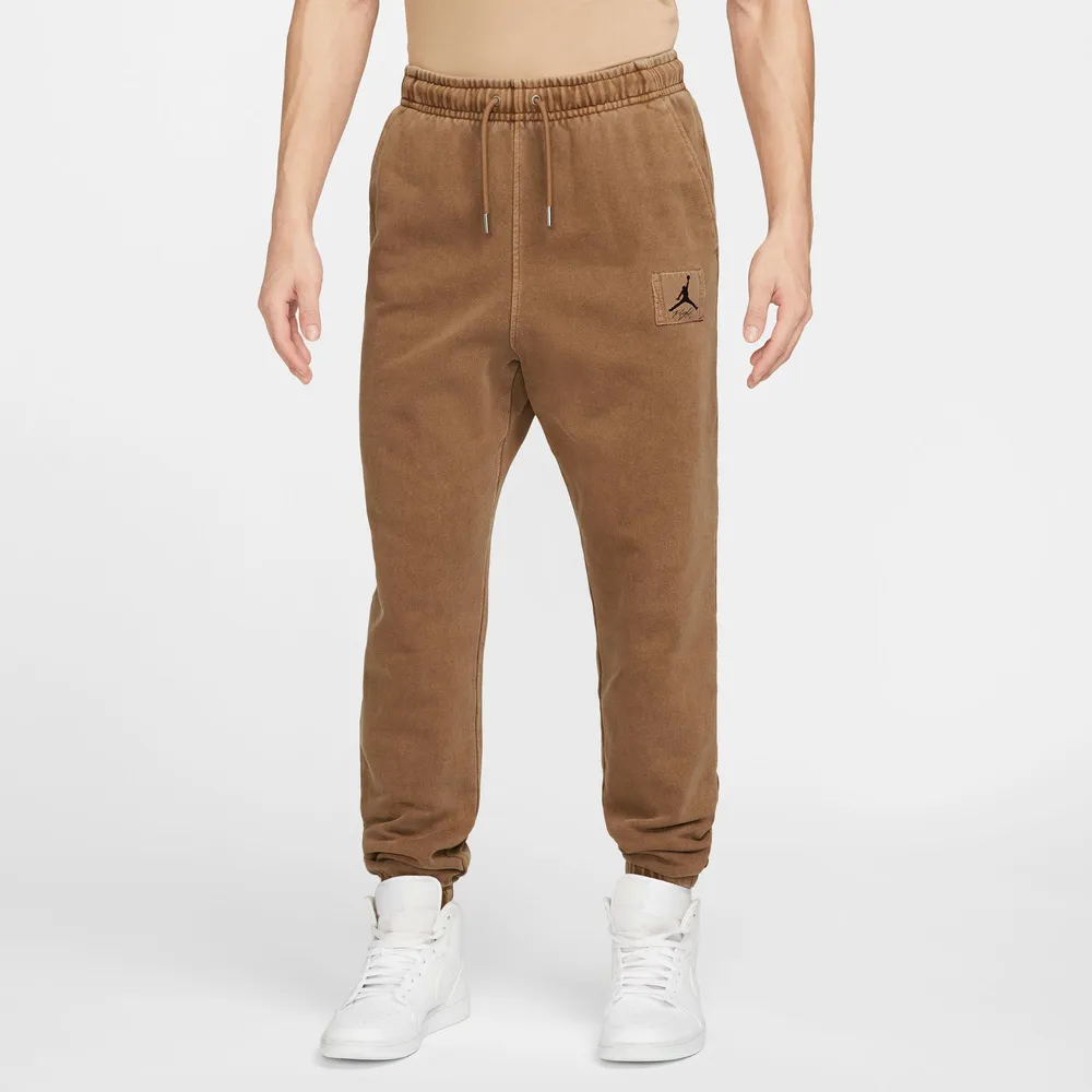 Jordan Mens Jordan Essential Statement Wash Fleece Pants