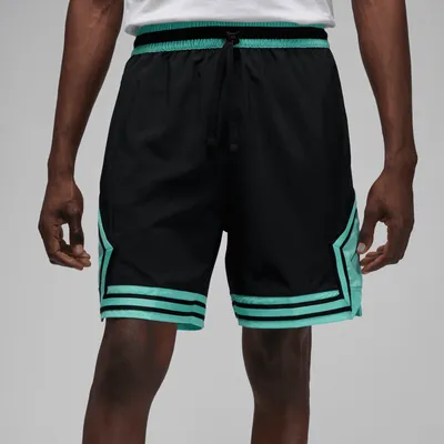 Jordan Mens Jordan Dri-FIT Sport Woven Diamond Shorts - Mens Black/Black/Tropical Twist Size S