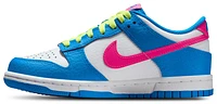 Nike Boys Dunk Low NA - Boys' Grade School Basketball Shoes Pink/Photo Blue