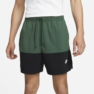Nike Mens Nike Club+ Woven CB Short - Mens Fir/Black/White Size L
