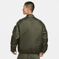 Nike Mens Tech Insulated Woven Jacket - Olive/Black