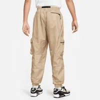 Nike Mens Tech Woven Lined Pants - Khaki/Black