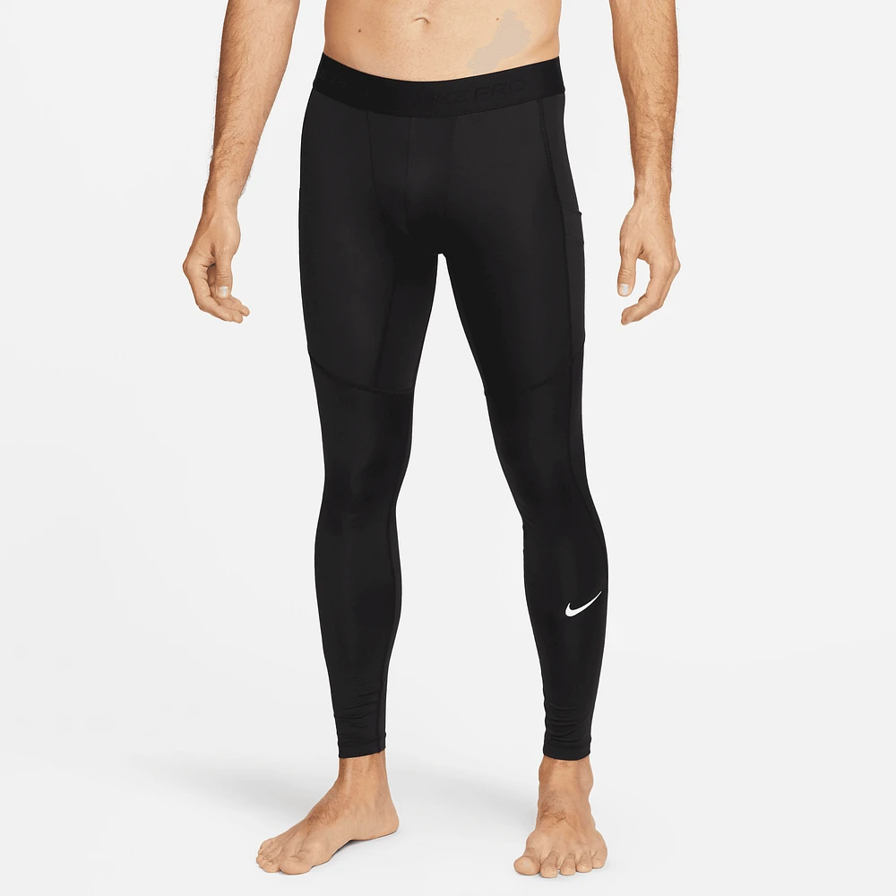 Nike Mens Dri-FIT Tights - Black/White