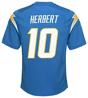 Nike Boys Justin Herbert Chargers Game Jersey - Boys' Grade School Powder Blue