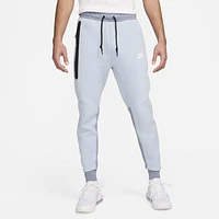 Nike Mens Nike Tech Fleece Joggers - Mens Blue/White Size L