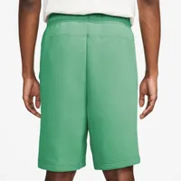 Nike Mens Nike Tech Fleece Shorts - Mens Black/Spring Green Size XXL