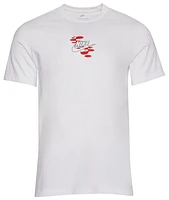 Nike Mens Air Flip T-Shirt - White/Red/Black