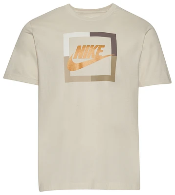 Nike Mens Futura Block T-Shirt - Bone/Sail/Gold