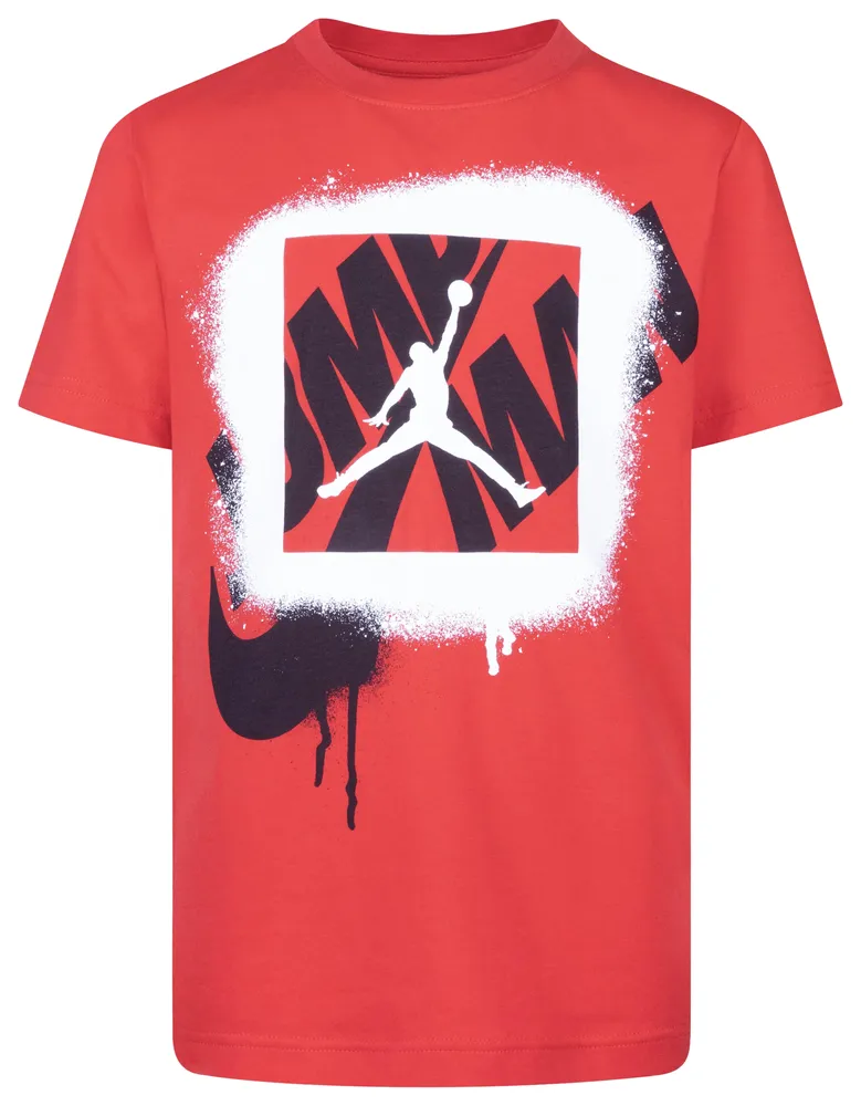 Jordan Painted Jumpman T-Shirt - Boys' Grade School