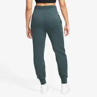 Nike Womens Nike NSW Tech Fleece MR Joggers - Womens Jungle/Black Size XS