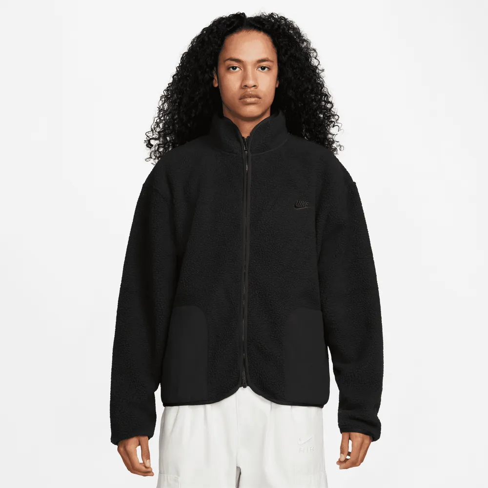 Nike Mens Nike Club Plus Sherpa Winter Jacket