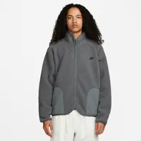 Nike Mens Club Plus Sherpa Winter Jacket - Grey/Black