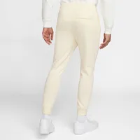 Nike Mens Nike Club+ Patch GX Basketball Pants - Mens Coconut Milk/Coconut Milk Size S