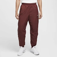 Nike Mens Solo Swoosh Track Pants - Dark Pony/White