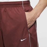 Nike Mens Solo Swoosh Track Pants - Dark Pony/White