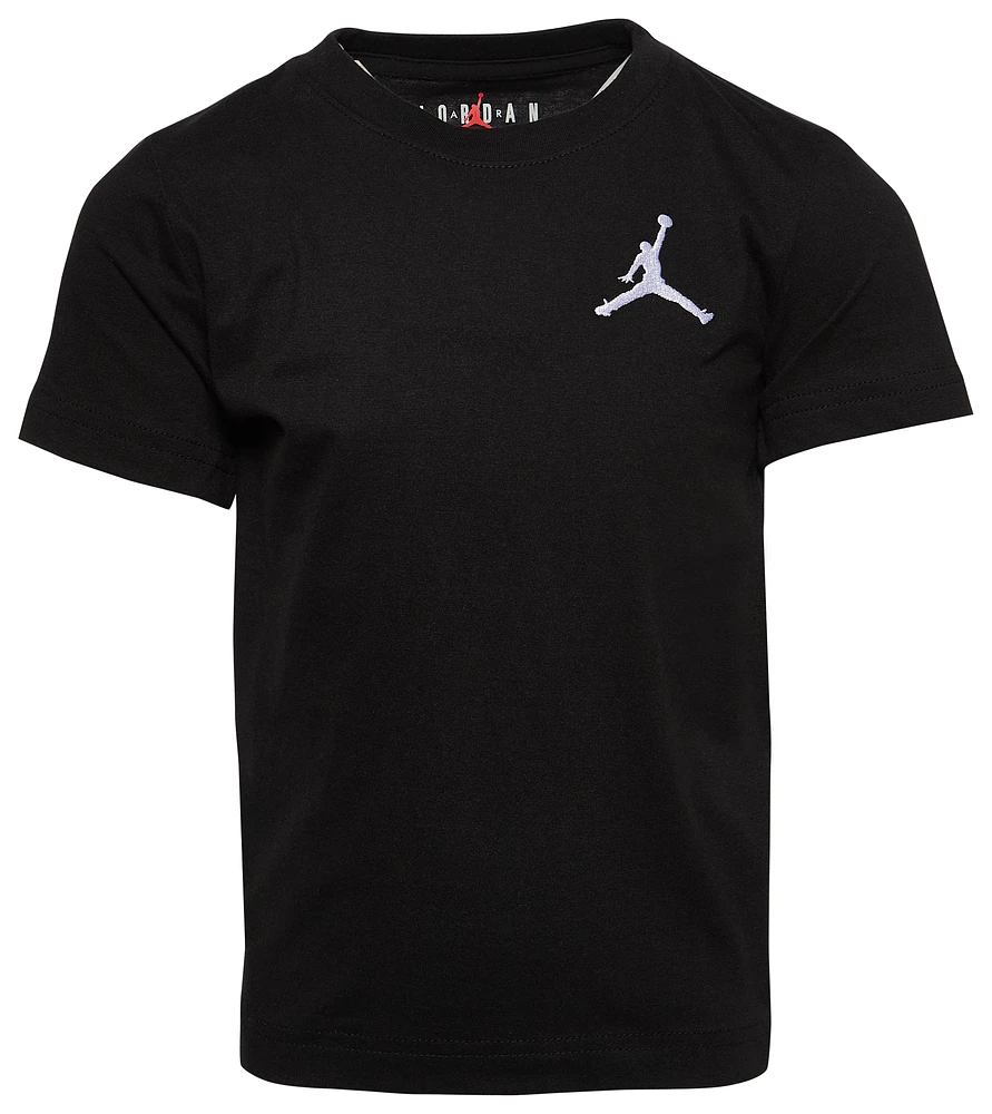 Jordan Boys Jumpman Air EMB T-Shirt PSB - Boys' Preschool Black/Black