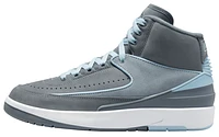 Jordan Womens AJ 2 Retro - Basketball Shoes Cool Grey/Ice Blue/White