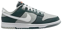 Nike Mens Dunk Low Retro Prem - Basketball Shoes Green/White/Silver