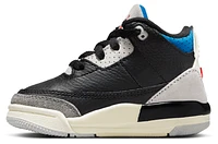 Jordan Boys Retro 3 OG - Boys' Toddler Shoes Black/Chili Red