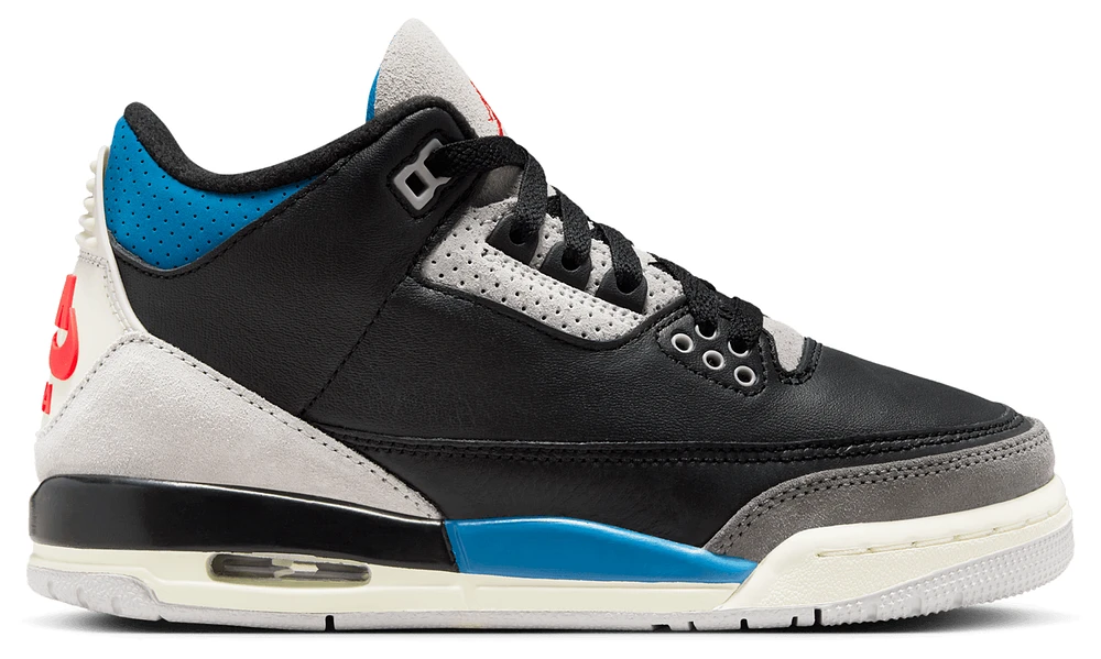 Jordan Boys Air 3 Retro OG - Boys' Grade School Shoes Chili Red/Black