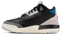 Jordan Boys Retro 3 OG - Boys' Preschool Shoes Black/Chile Red/Neutral Grey