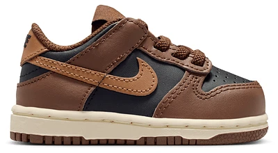 Nike Girls Dunk Low - Girls' Toddler Shoes Brown/Black
