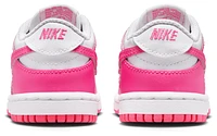 Nike Girls Dunk Low - Girls' Toddler Shoes Laser Fuchsia/White