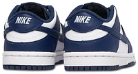 Nike Boys Dunk Low - Boys' Toddler Shoes White/White/Midnight Navy