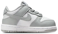 Nike Boys Dunk Low - Boys' Toddler Shoes White/Light Smoke Grey/White