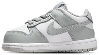 Nike Boys Dunk Low - Boys' Toddler Shoes White/Light Smoke Grey/White