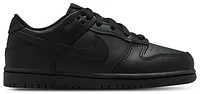 Nike Boys Dunk Low - Boys' Preschool Shoes Black/Black