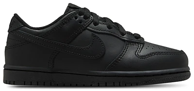 Nike Boys Dunk Low - Boys' Preschool Shoes Black/Black