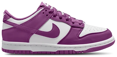 Nike Girls Dunk Low - Girls' Grade School Basketball Shoes Viotech/White/White