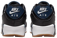 Nike Mens Air Max 90 - Shoes Gum Medium Brown/White/Midnight Navy