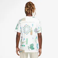 Nike Mens Festival All Over Print T-Shirt - White/White