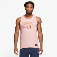 Nike Mens Festival Tank - Pink/Pink