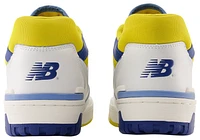 New Balance Mens 550 - Basketball Shoes White/Blue/Yellow