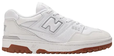 New Balance Mens New Balance BB550 - Mens Basketball Shoes White/Brown Size 13.0