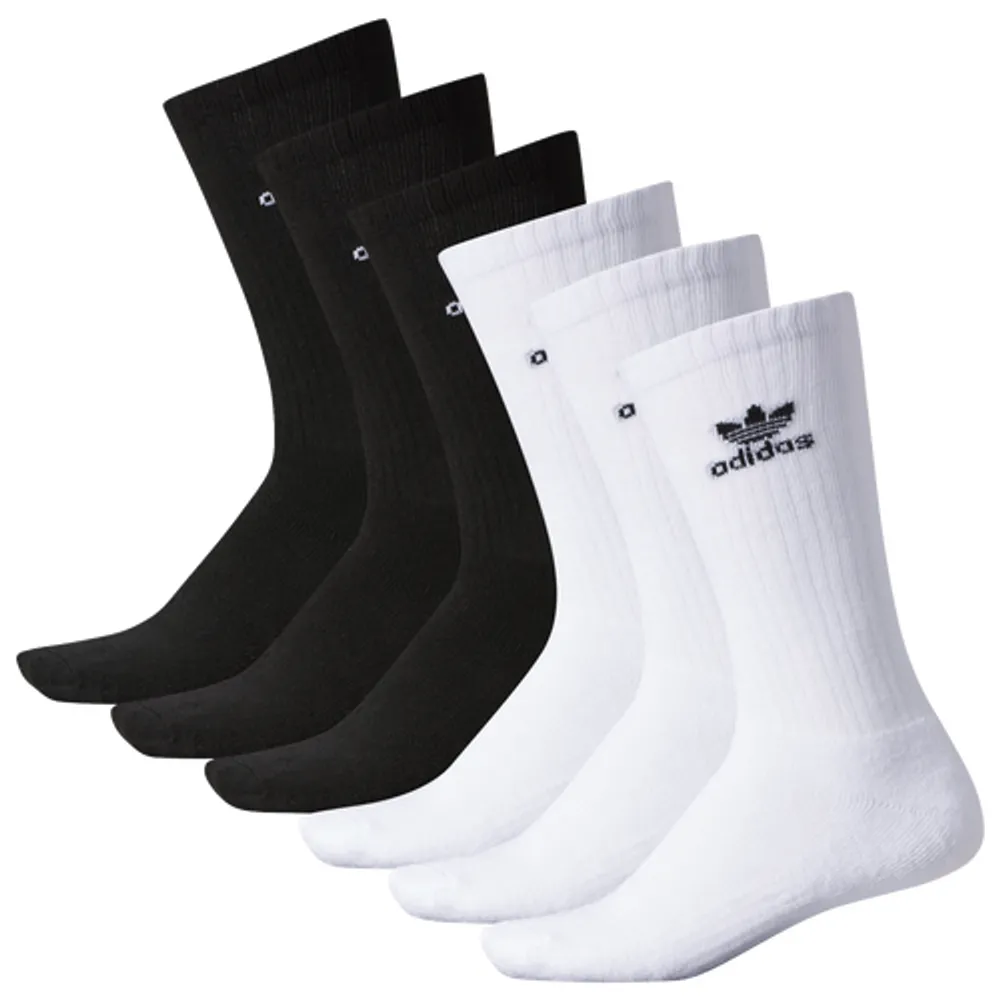 adidas Originals Trefoil 6 Pack Crew Socks