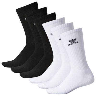 adidas Originals Trefoil 6 Pack Crew Socks - Men's