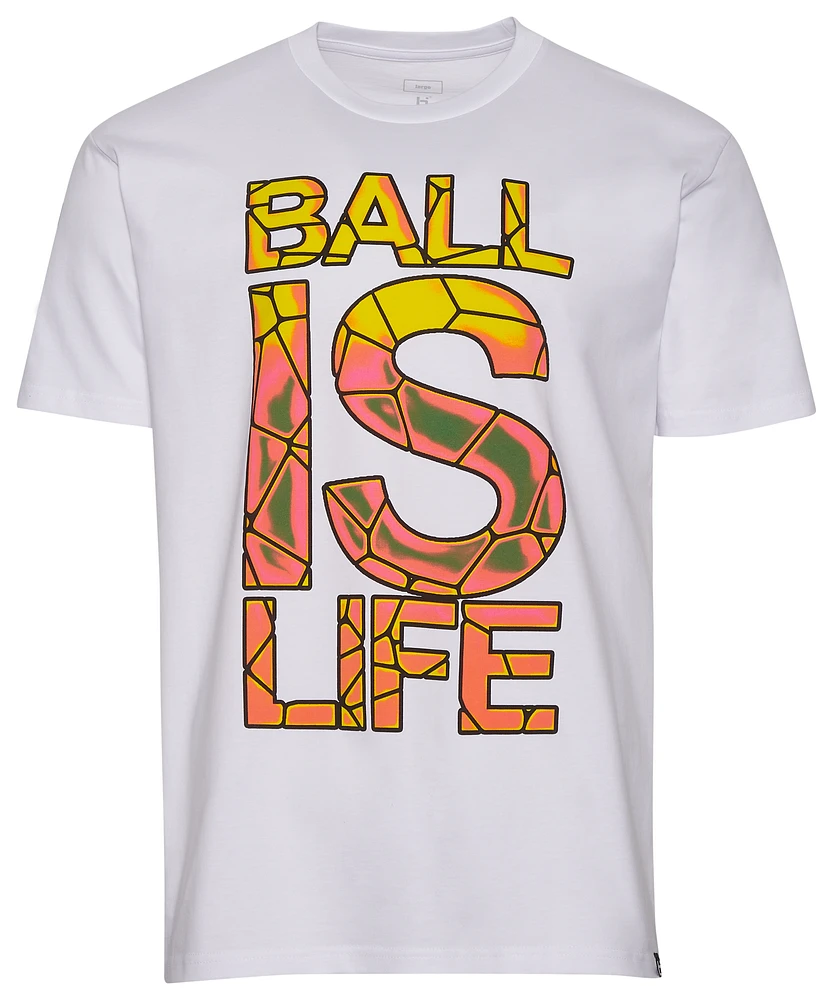 Ball Is Life Mens Logo T-Shirt - Black