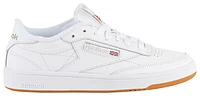 Reebok Womens Reebok Club C 85 - Womens Shoes White/Light Grey/Gum Size 10.0