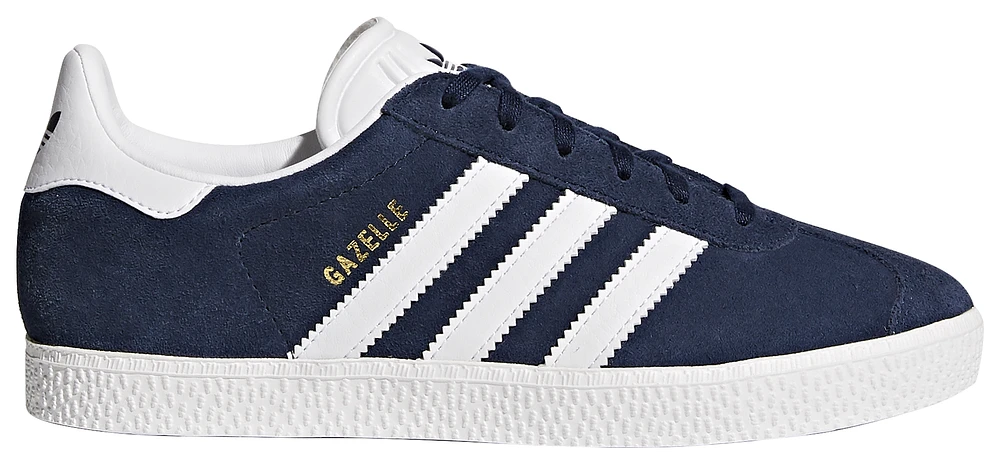 adidas Originals Boys Gazelle - Boys' Grade School Shoes Collegiate Navy/Cloud White/Cloud White