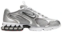 Nike Mens Air Zoom Spiridon Cage 2 TRK3 - Running Shoes Light Smoke/Metallic Silver