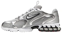 Nike Mens Air Zoom Spiridon Cage 2 TRK3 - Running Shoes Metallic Silver/Light Smoke