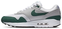 Nike Mens Air Max 1 - Running Shoes Neutral Grey/Evergreen Aura/White