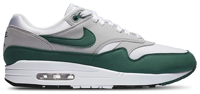 Nike Mens Air Max 1 - Running Shoes Neutral Grey/Evergreen Aura/White